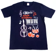 Ayana Takeda apple symphony T-shirt navy blue M size "Ayana Takeda" apple symphony "the Live & Birthday"