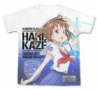 Akeno Misaki Full Graphic T-Shirt White M Size 「 High School Fleet 」