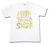 Yui Ogura T-Shirt B White M size "Yui Ogura 1st LIVE TOUR 『 High-Touch ☆ Summer 』"