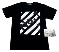 Ranmaru Kurosaki Cup Look T-Shirt (w / Photo Card) Black Men M Size "Utano Prince Sama ♪" SHINING STORE Goods