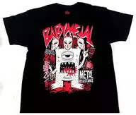 Babymetal TOKYO DOME MEMORIAL R × C-Shirt black S size "Babymetal WORLD TOUR 2016 TOUR FINAL AT TOKYO DOME" THE ONE mail order limited