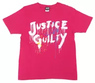 GLAY TシャツA(J＆G) ピンク Lサイズ 「GLAY ARENA TOUR 2013 “JUSTICE＆GUILTY”」