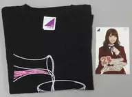 Meisa Eto Birth Memorial T-Shirt (w / Postcard) Black XL Size January 2016 Nogizaka46 Official Web Shop Only