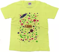 hide TシャツD(惑星) イエロー Sサイズ 「hide MUSEUM 2013」
