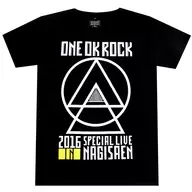 One Ok Rock T-Shirt -A Black M Size "One Ok Rock 2016 SPECIAL LIVE IN NAGISAEN"