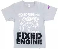 OLDCODEX T-Shirt Silver Gray M Size "OLDCODEX Tour 2016-2017" FIXED ENGINE "