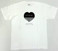 Aya Uchida T-Shirt White M Size "AYA UCHIDA Complete LIVE ～ COLORS ～"