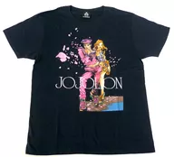 Sadasuke TOHO & Yasuho HIROSE's Special T-Shirts Black M Size "JOJO'S BIZARRE ADVENTURE Part 8 JoJolion" Ultra Jump June 2016 All Applicants Service