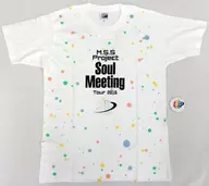 M. S. S Project Shirt (w / metal badge) White L Size "M. S. S Project Soul Meeting Tour 2016"