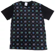 Aiai Ail monogram T-Shirt Black L Size "Eir Aoi 5th Anniversary Special Live 2016 ～ LAST BLUE ～"