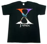 X JAPAN logo T恤黑色S碼