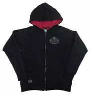 Nana Mizuki Double Zip Hoodie Black L Size "NANA SUZUKI LIVE ZIPANGU 2017"