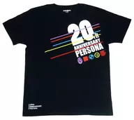 20 th Anniversary Logo (type. B) T-Shirt Black Free Size 「 Persona 20 th Festival 」