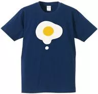 Fried Egg T-Shirt, Navy, Free Size, 「, Garish Number, 」