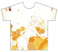 立花响(便装)全图案t恤白色L码「战姬绝唱SYMPHOGEAR GX」