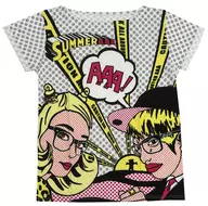 AAA T-Shirt Ladies Size "a-nation island & stadium fes. 2013 powered by wonder in jelly"