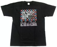 T-Shirt B Black M Size "ANIMAX MUSIX 2016 YOKOHAMA/2017 OSAKA"