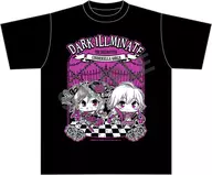 Dark illuminate ミニッチュ t-shirt black L size "Idol japonés Master Cenicienta Girls"