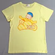 Fourteenth Osomatsu x Pomme Pomme Pudding T-Shirt Yellow M Size "KUJI per Mr. Character x Sanrio Pine Couple" 1 prize