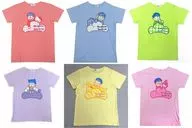 全6種セット Tシャツ Mサイズ 「おそ松さん×サンリオキャラクターズ 当りくじ」 1賞