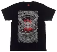 Babymetal TOKYO DOME MEMORIAL K×g×M LV ver. T-shirt negro tamaño L "Babymetal WORLD TOUR 2016 TOUR FINAL AT TOKYO DOME" THE ONE pedido por correo limitado