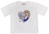 Sailor Moon Graphic T-Shirt White L Size "Pretty Guardian Sailor Moon meets GU"