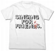 Singing Toki T-Shirt White M Size "Kemono Friends"
