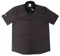 Mina Kuromori Uniforme : Gal Panzer Shirt Kurtz (Half Sleeve) Gray L Size "Girls & Panzer Theater Version"