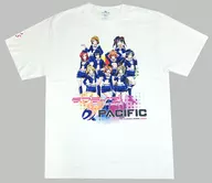 La colaboración original de μ's T-shirt white XL size "PACIDIC RACING TEAM× Love Live!" 3 rd term ver. 1 individual sponsor course benefits