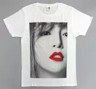 Ayumi Hamasaki T-shirt White S size "ayumi Hamasaki 『 Just the beginning-20-TOUR 2017 』" Chapter 1 limited
