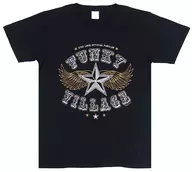 Stay Luck T-Shirt Black M Size "Official Fan Club Funky Village" limited