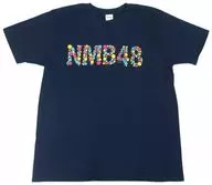 NMB48 T-Shirt Navy XL Size "AKB48 2013 Midsummer Dome Tour ~ There are still more things to do ~"