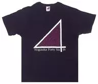 Manatsu Akimoto presents T-shirt Purple L Size Nogizaka46 4th Anniversary Goods Official Web Shop Limited