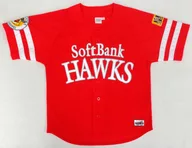 Fukuoka Soft Bank Hawks Hawk Festival Replica Uniform Kachidoki Red Men S Size (Ladies M) Hawk Festival 2010 Yahoo Dome Attendee Deliverables