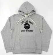 Zettai Enbu Rem Parker Gray M Size "LIBRARY WAR THE LAST MISSION ×Right-on"