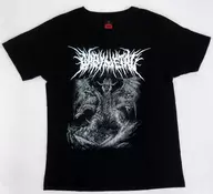 Babymetal "The Chosen Five" TEE (T-shirt) black (print : white) M size "5 Great Fox Festival in Japan / White Fox Festival"