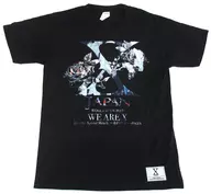 X Japan Blue Rose X Tour T-shirt Black L Size "X Japan World Tour 2017 WE ARE X Acoustic Special Miracle ~ Miracle Night ~ 6 DAYS"