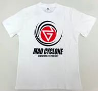 Generations Tour T-shirt White S Size "GENERATIONS LIVE TOUR 2017" MAD CYCLONE "