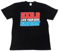 Exile FANTASY Tour T-Shirt Black L Size "Exile LIVE TOUR 2010 FANTASY"