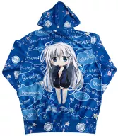 Gunkan Sora is ULTRA SUPER LOVE Hane-san full color parka blue free size "星恋 * Tinkle" C91 goods