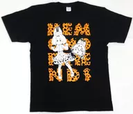 [A la Carte] Serval & Nikoniko TV Chan T-Shirt Black L Size "Kemono Friends Super ジャパリパック" Nikoniko Super Conference 2017 Goods