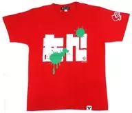 Red / Charizard Festival T-Shirt Red L Size "Splatoon (Splaton) x Pokémon"