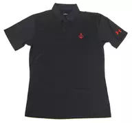 Ua Yamato Anchor Logo Polo Shirt Black MD Size "STAR BLAZERS 2202 Love Warriors Chapter 3 Pure Love" Theater Goods