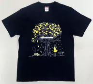 Suzuko Mitsumori "エガオノキミヘ" T-shirt navy blue L size "Mitsumori Suzuko 8th SG Release Commemorative Event 『 Jingle Child Mov. 8 』"