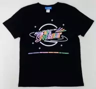 Sphere-sphere-tour T-shirt (Autumn) black L size "LAWSON presents Sphere live tour 2017" We are SPHERE! "additional goods