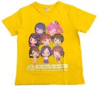 Shiina Natsukawa T-Shirt Yellow XXL Size "LAWSON Premium Event Music Rain Festival 2017"