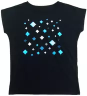 Logo T-Shirt Black Free Size for Women "Ensemble Stars! DREAM LIVE -1st Tour" Morning Star! "-"