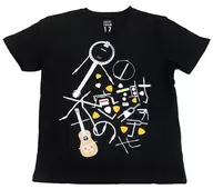 Masaharu Fukuyama T-Shirts "Guitar, Banjo, Parts and" Black L Size "Fukuyama ☆ Winter Thanksgiving, No. 17"