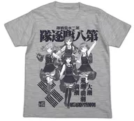 第八駆逐隊 Tシャツ ヘザーグレー Lサイズ 「艦隊これくしょん～艦これ～」