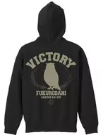 Owl's High School Support Hoodie Black Large Size 「 Haikyu! Karasuno High School vs. Shiratori Sawa High School 」